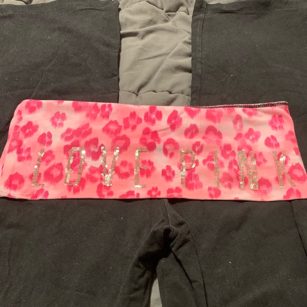 Victoria’s Secret PINK flared bottom yoga pants